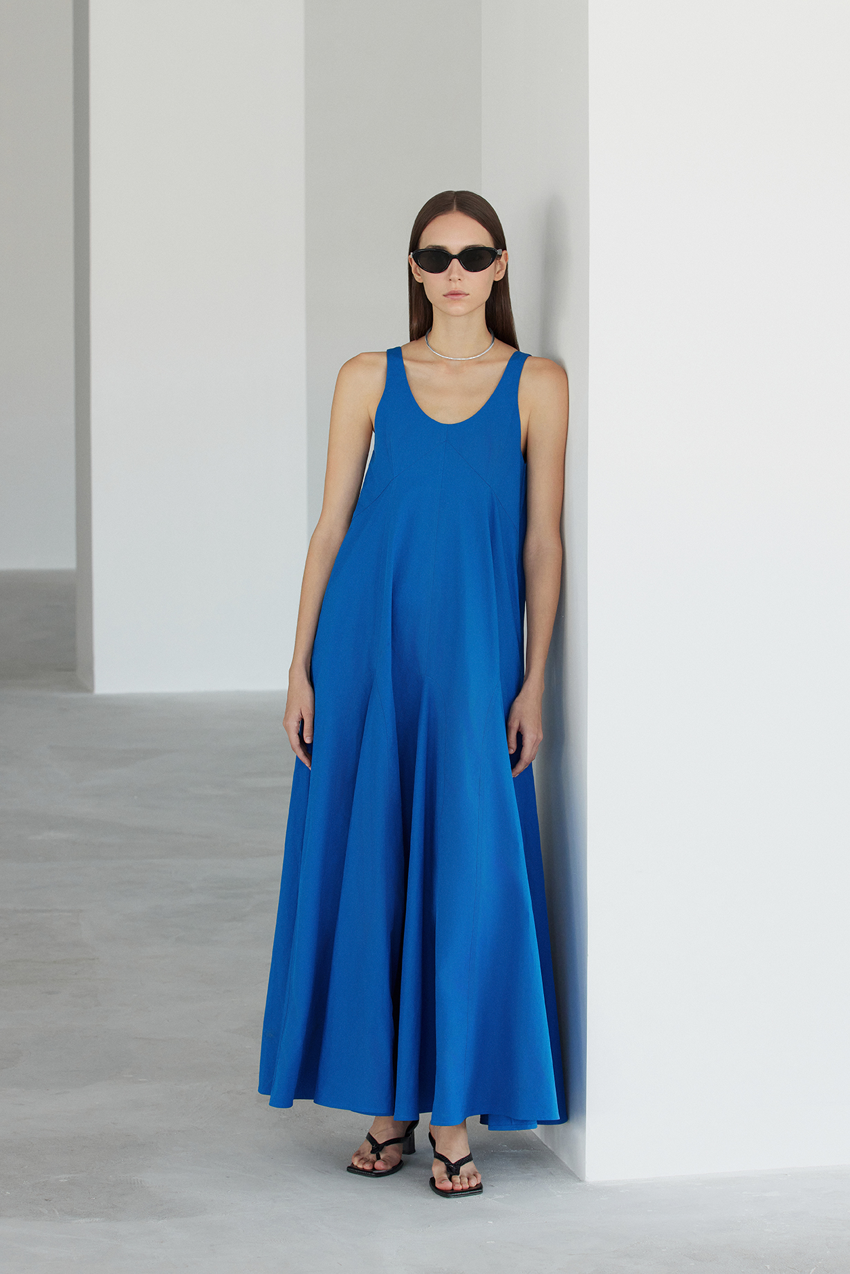 Sloane Dress in Blue