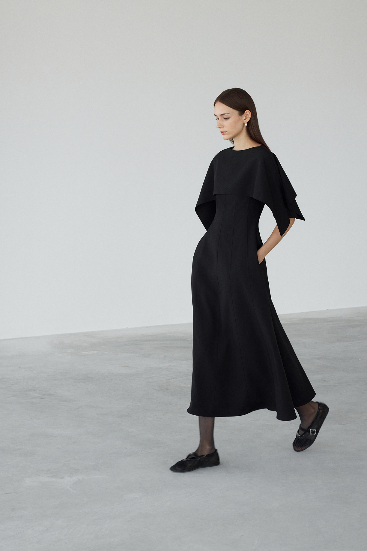 Fiona Dress in Black