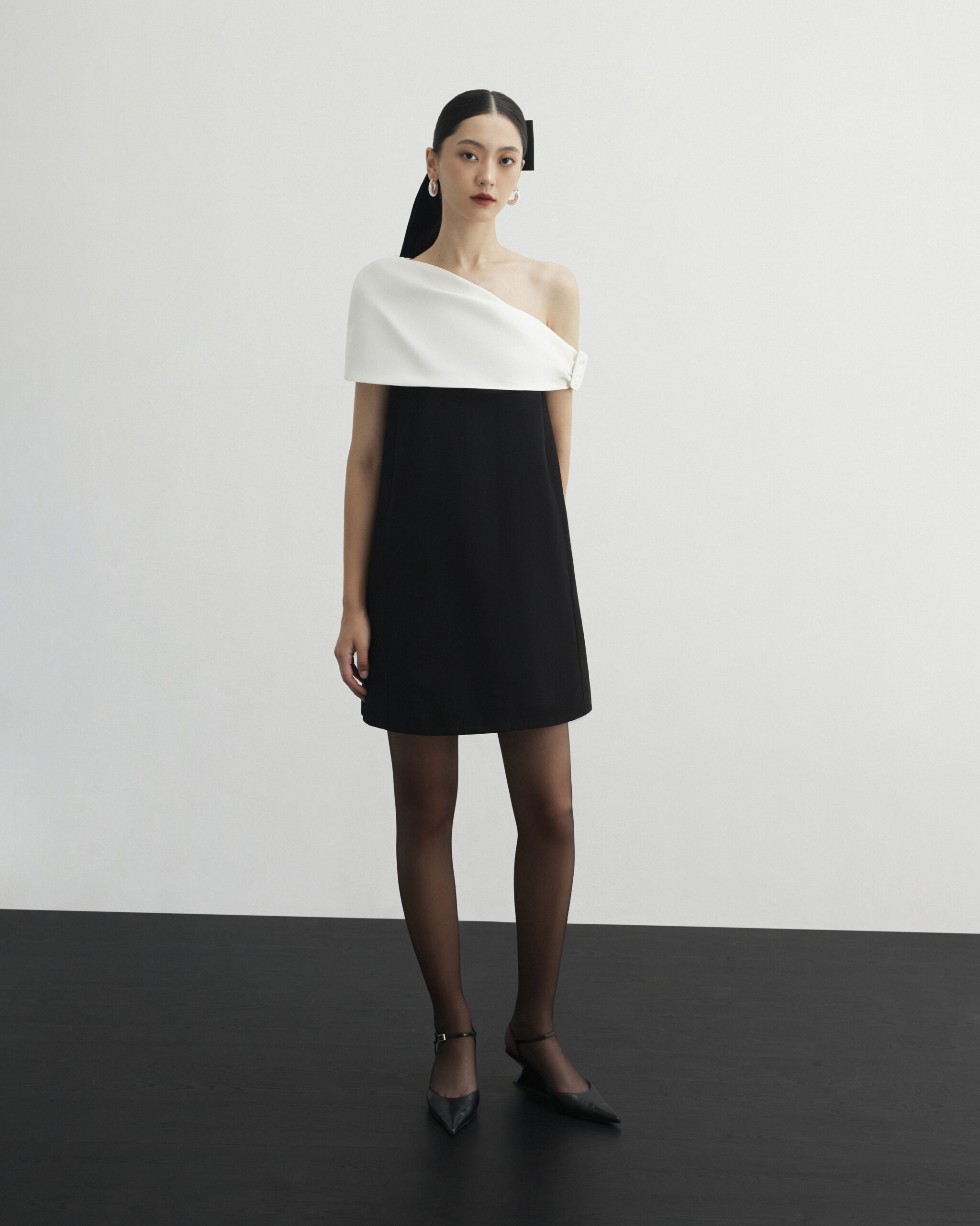 Susan Contrast Dress