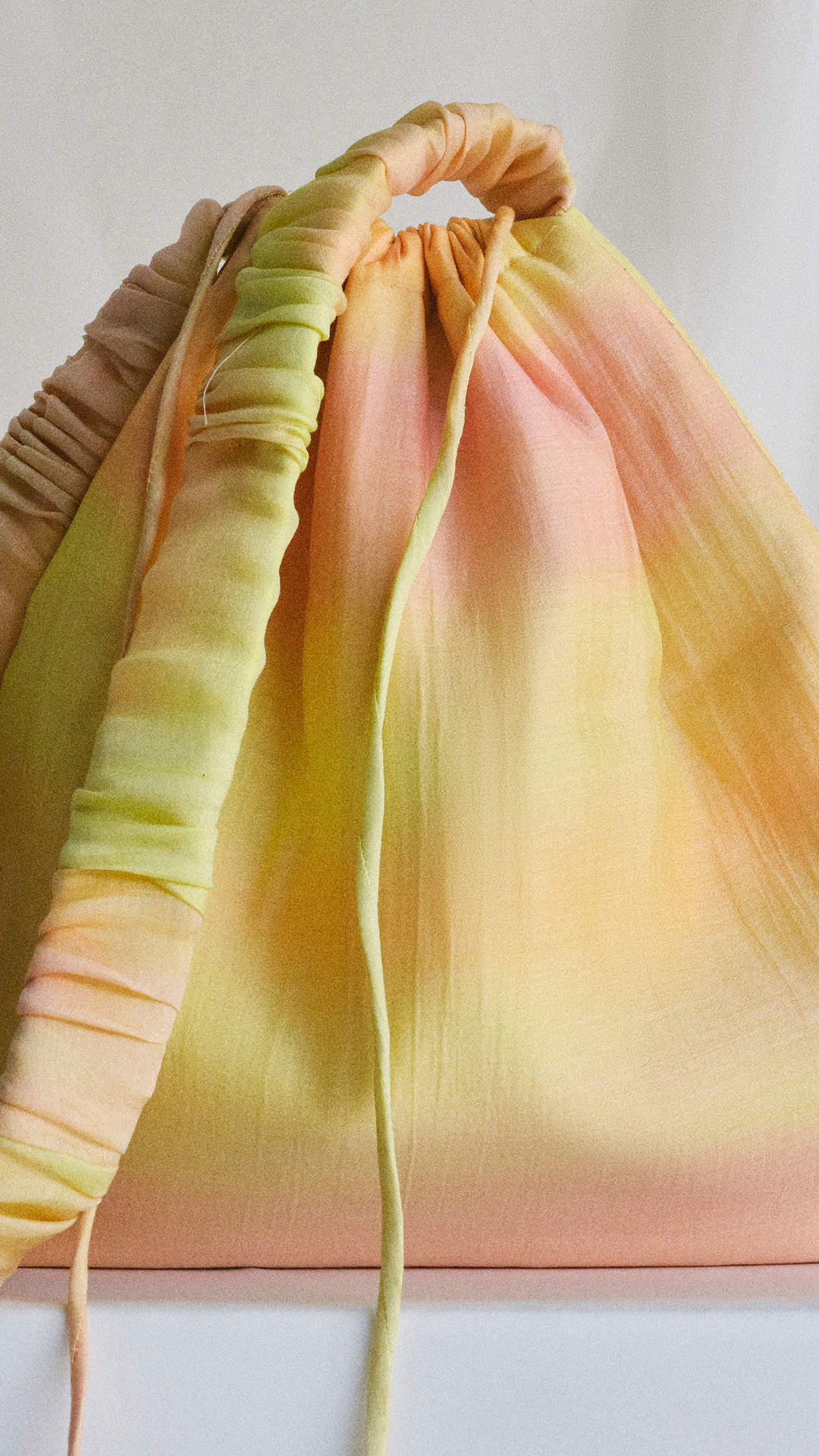Sunset Ruched Bag
