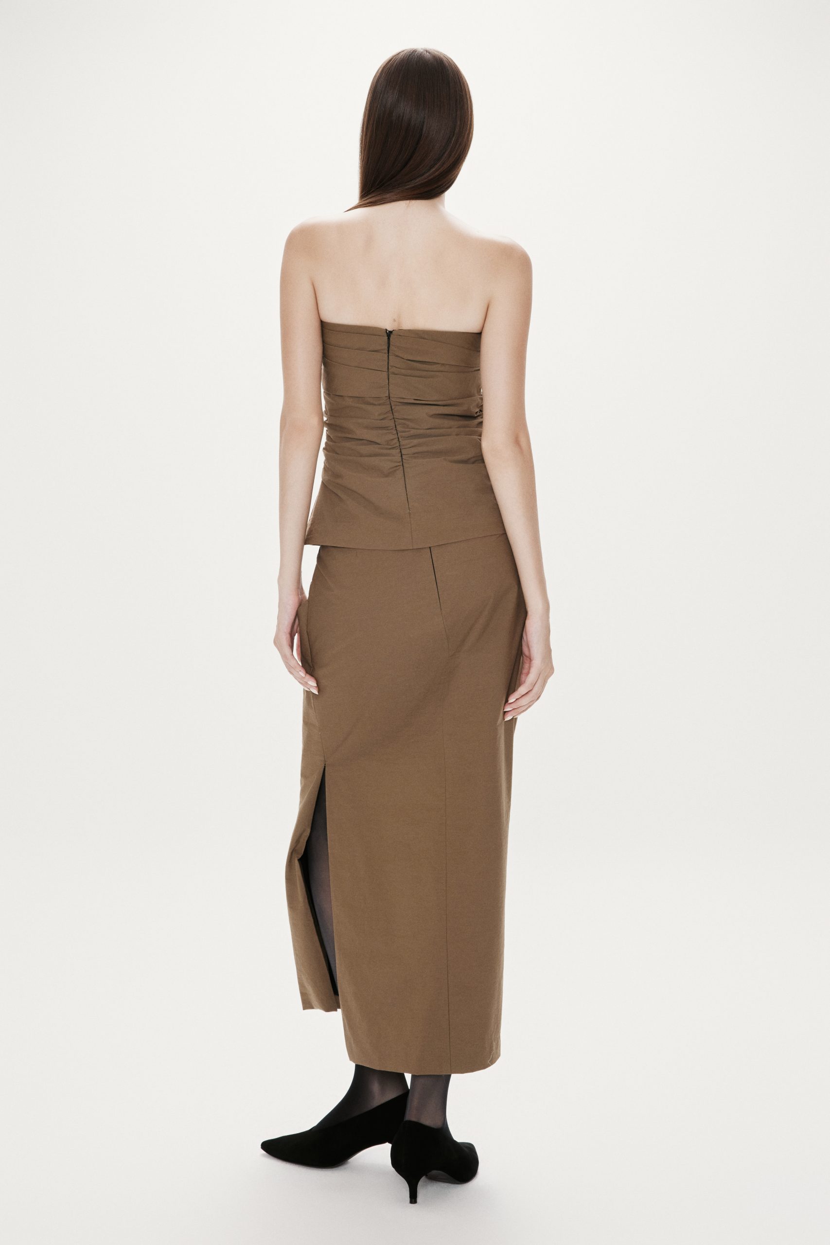 Gracie Skirt in Brown