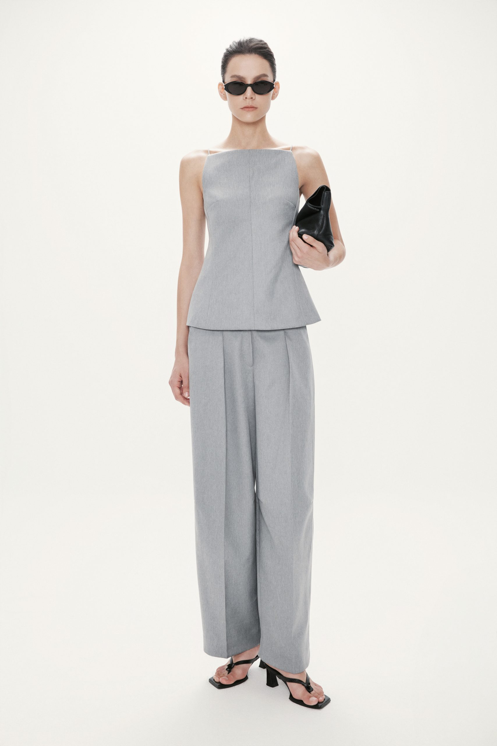 Greta Pants in Grey