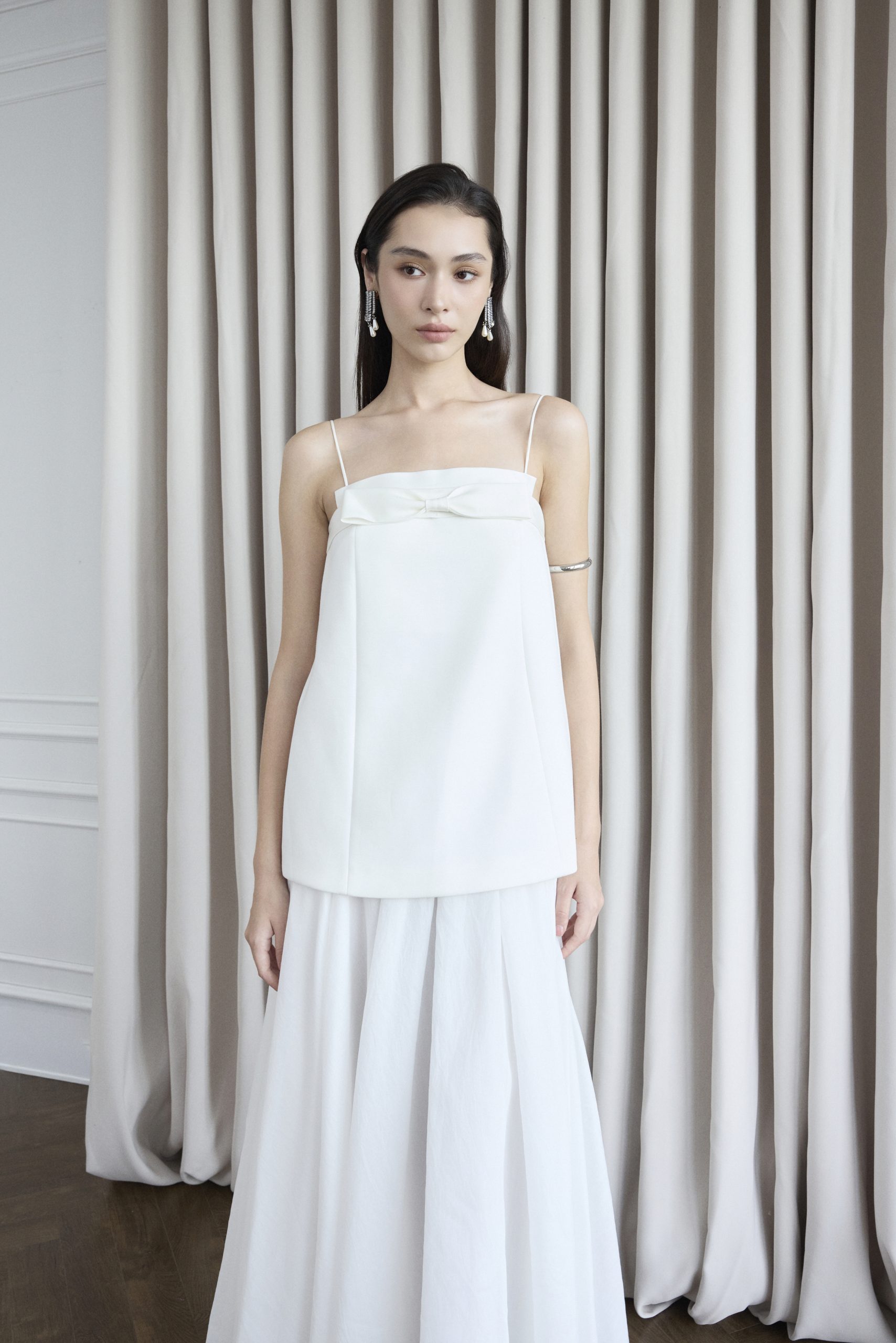 Elvie Skirt in White