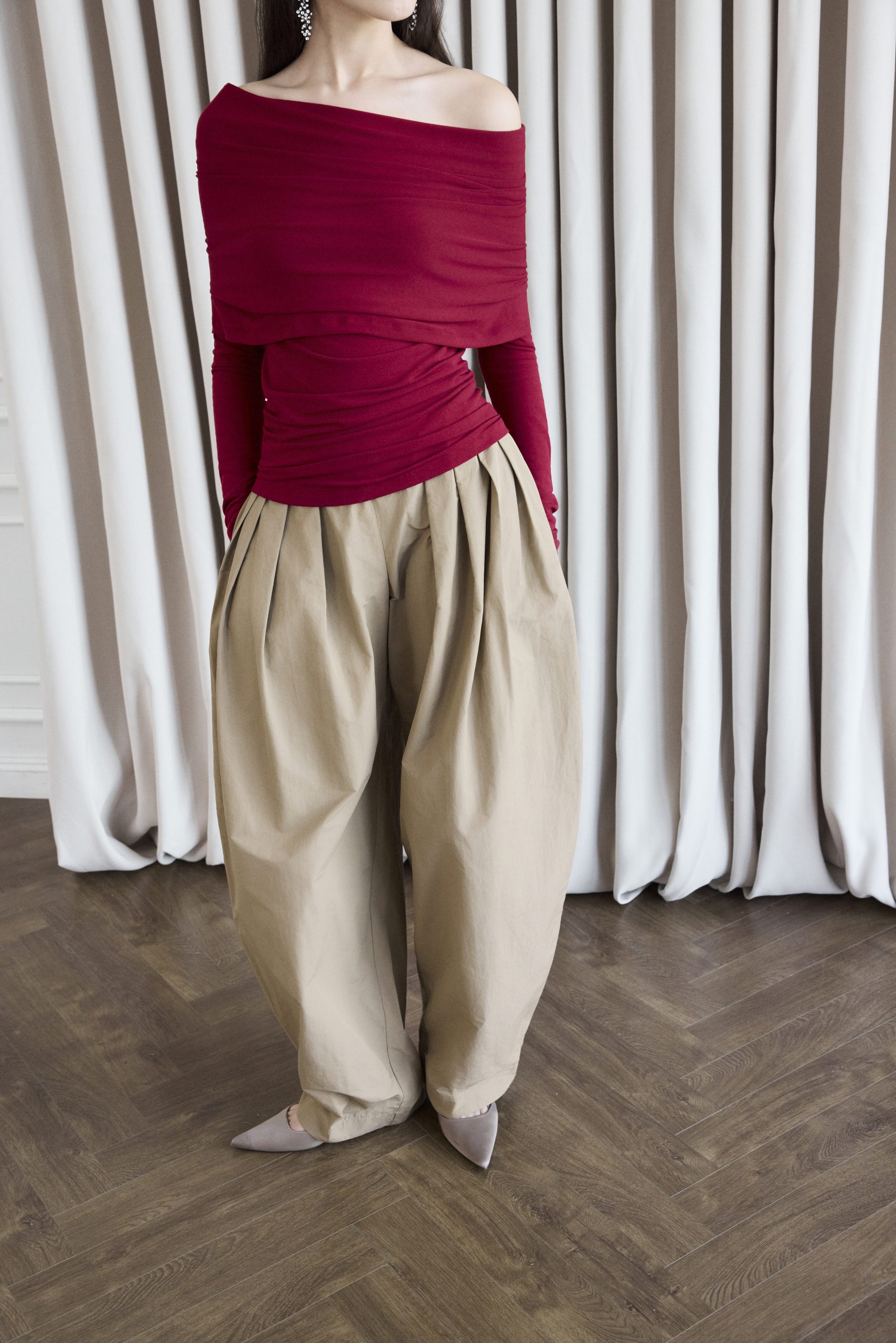 Alba Trousers in Brown