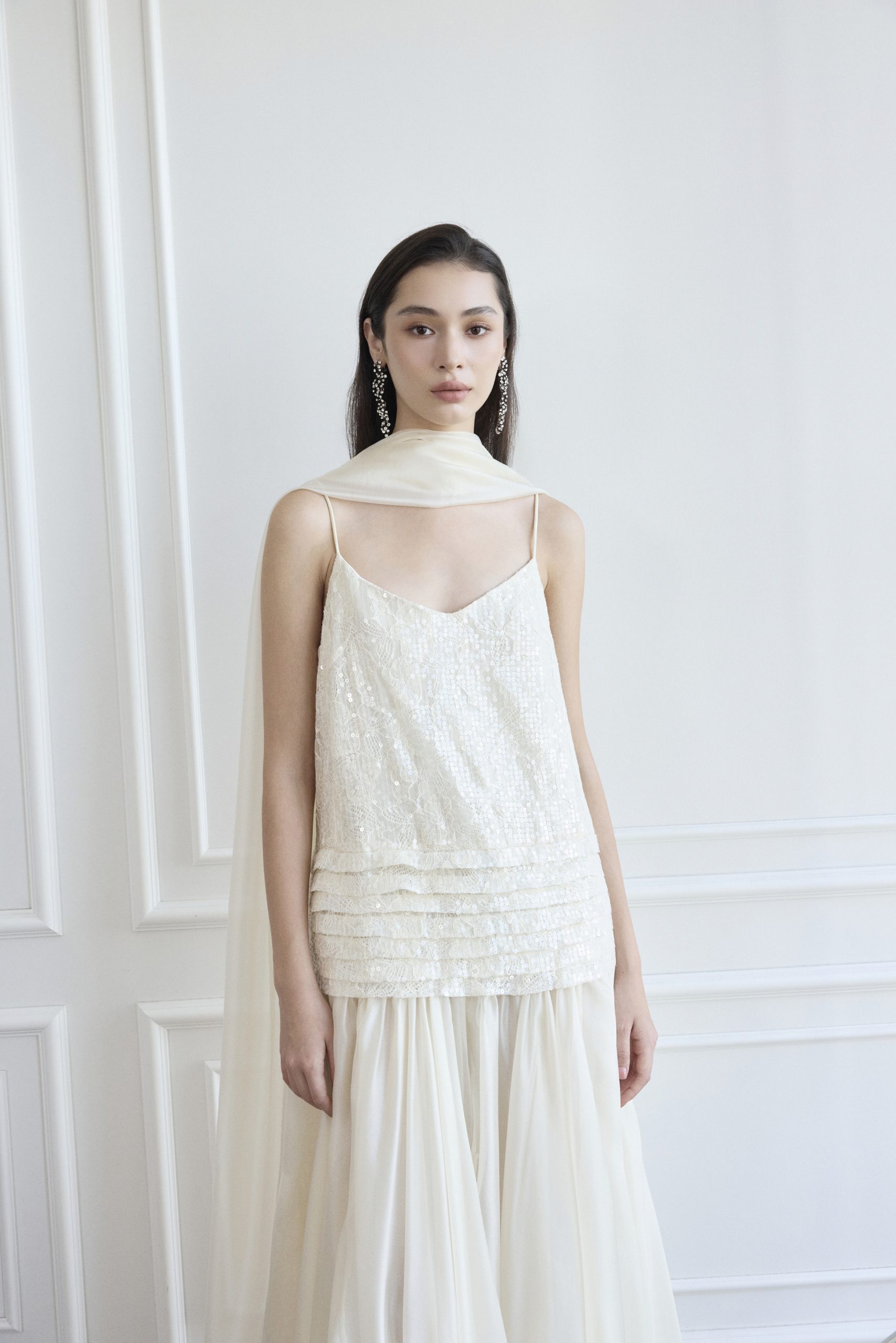 Rosalie Dress in Ivory