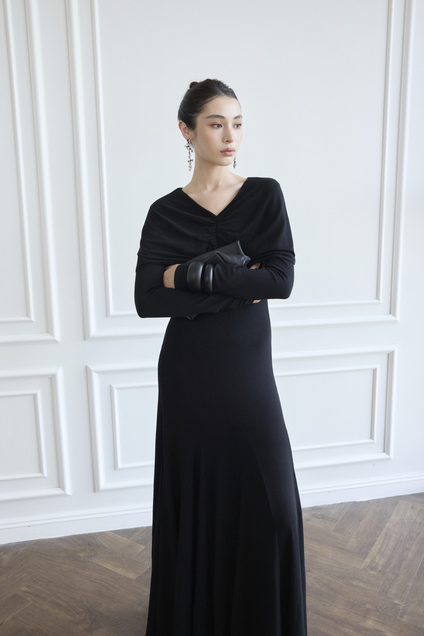 Sienna Maxi Dress in Black