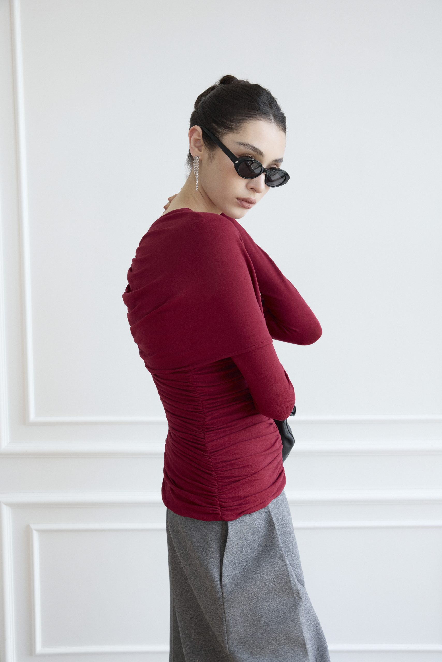 Linea Top in Red