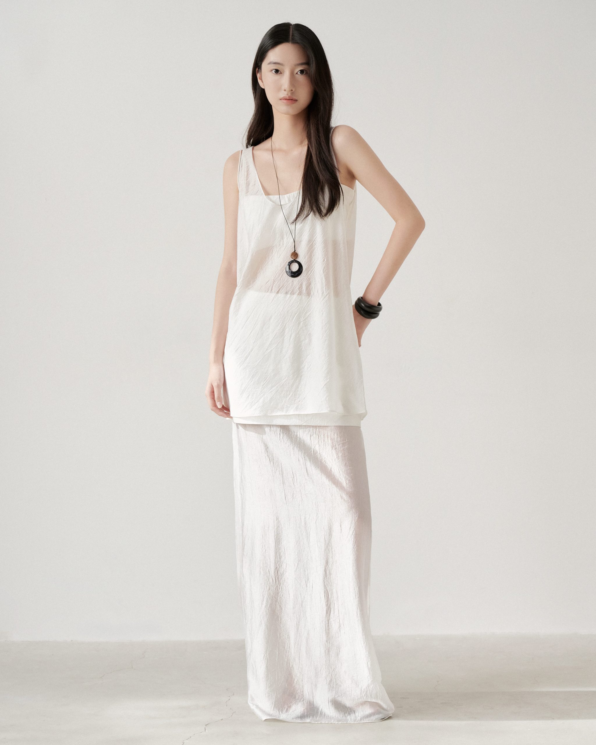 Ava Skirt in White