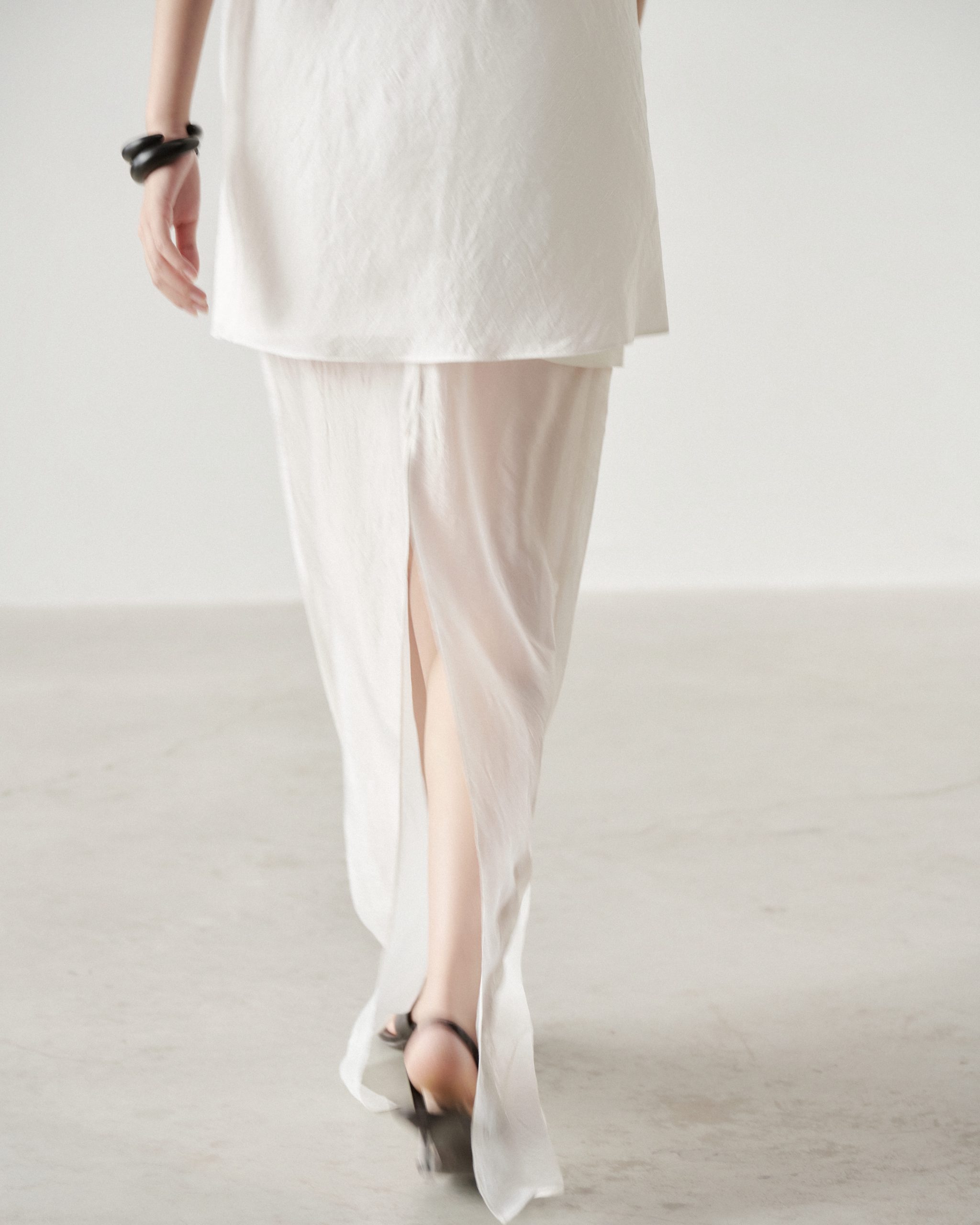 Ava Skirt in White