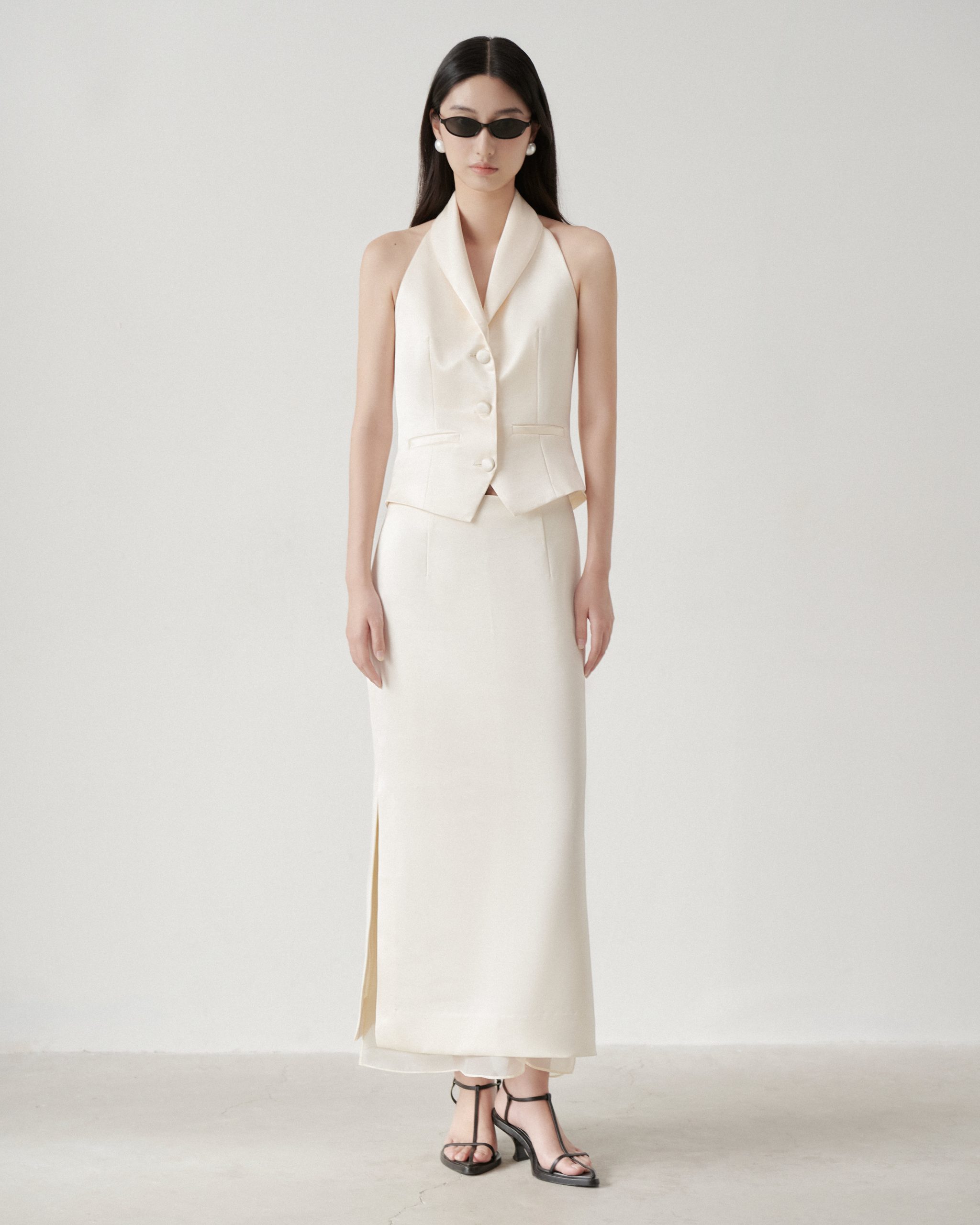 Shannon Skirt in Cream