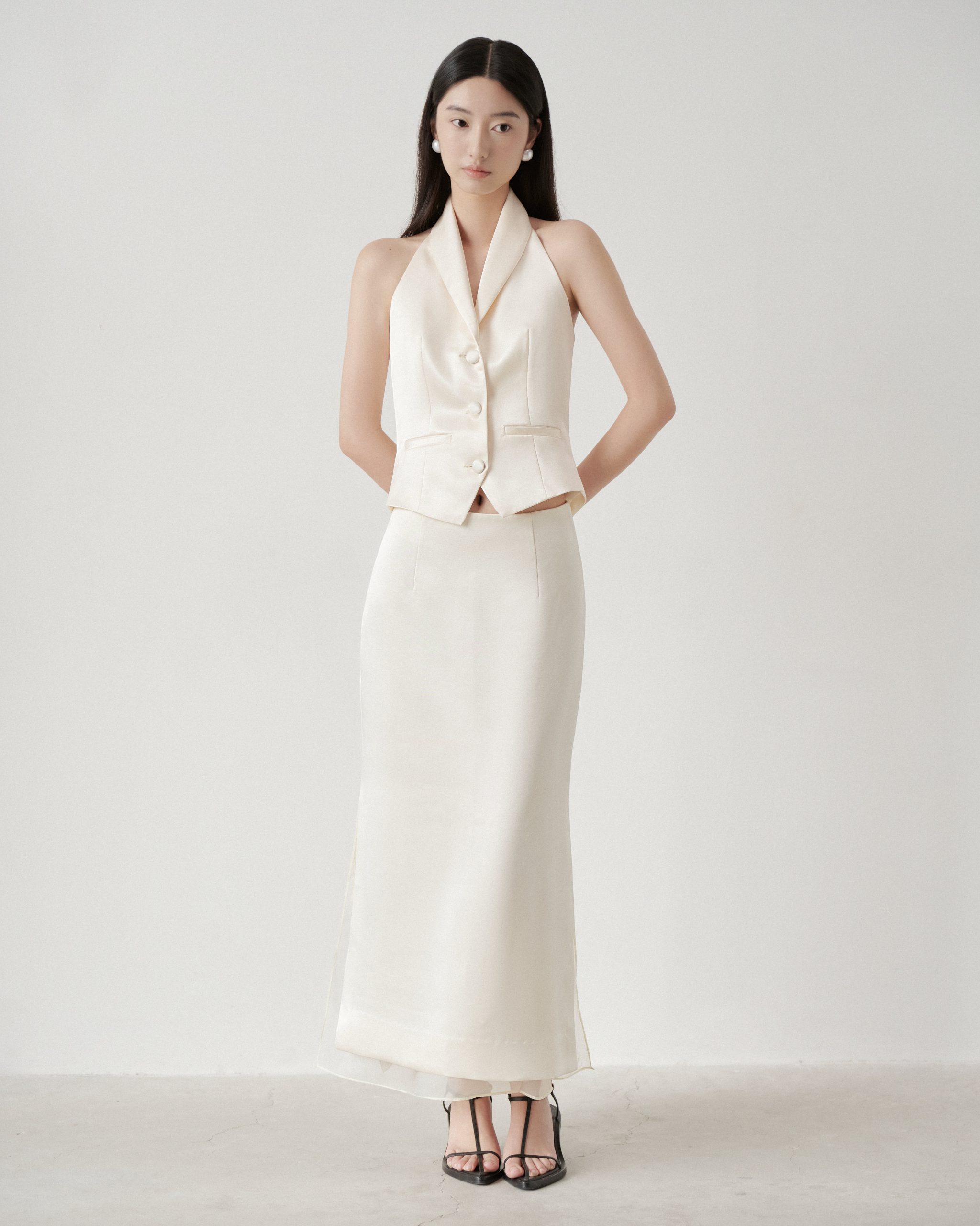 Shannon Skirt in Cream