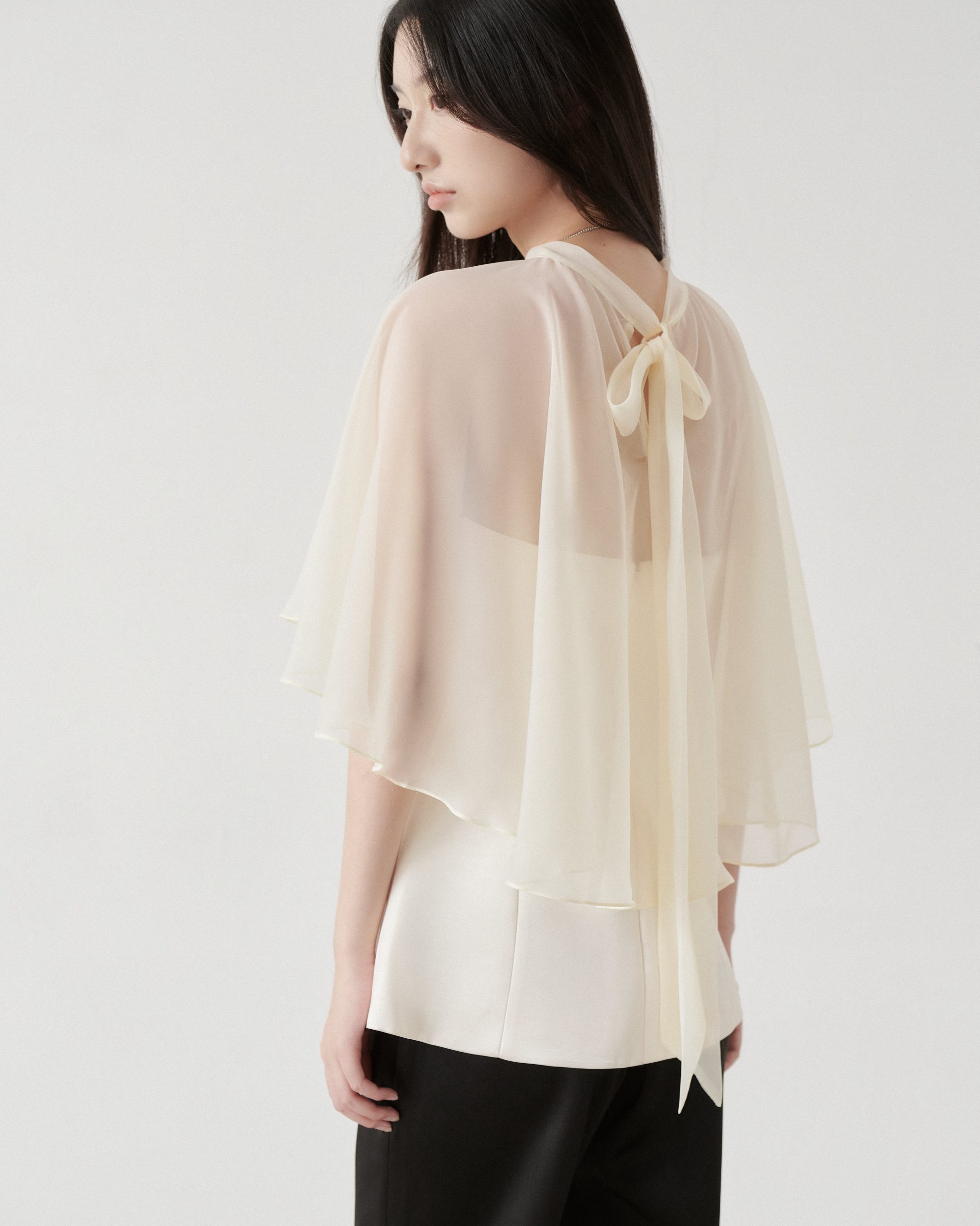 Paige Overlay Cape