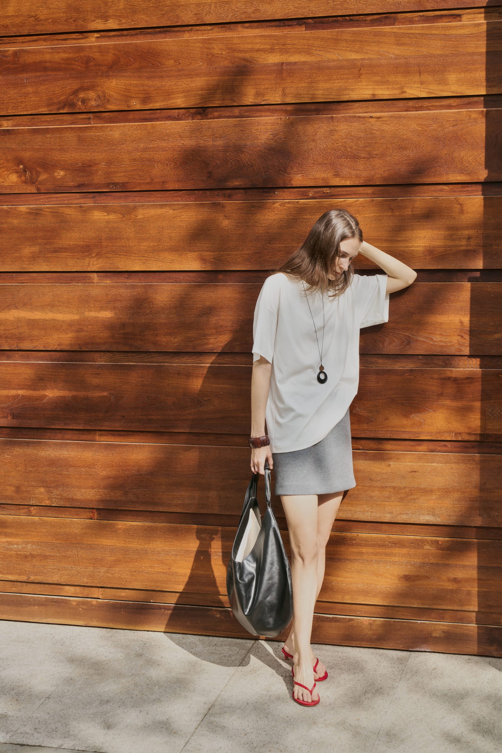 Finley Skirt in Gray